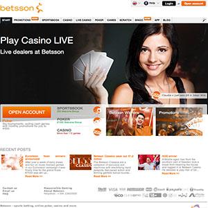 Betsson Casino Review