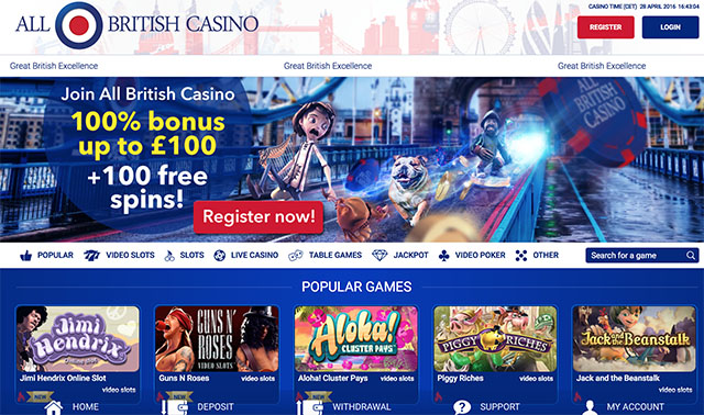 All British Casino Review