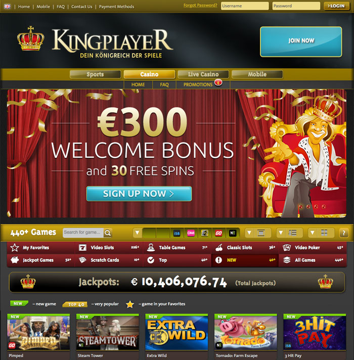 Kingplayer Casino No Deposit