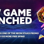 Use these Bonus Codes to Unlock 100 Neon Staxx Free Spins at BetAt Casino
