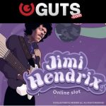 HUGE 250% Bonus + 50 Jimi Hendrix Slot free spins available at Guts Casino