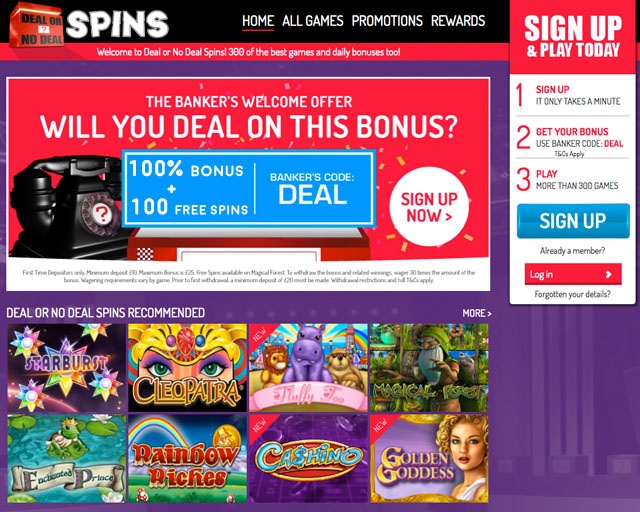 DEALORNODEAL Spins Casino Review