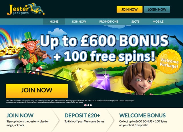 Jester Jackpots Casino Review