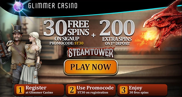 Glimmer Casino Bonus Code June 2016