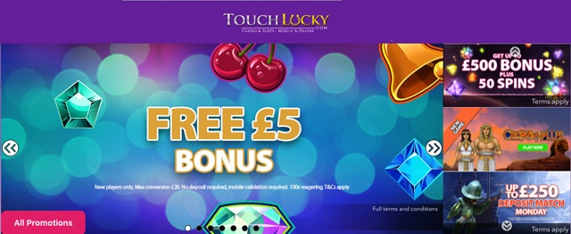 touch-lucky-casino-5gbp-free