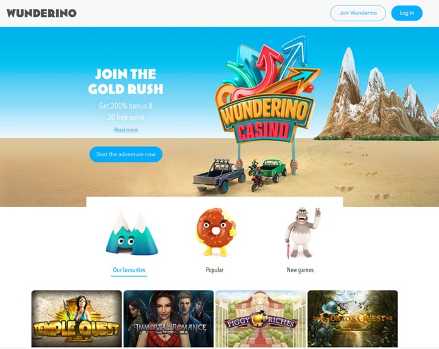 WUNDERINO CASINO REVIEW