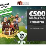 BetAt Casino Welcome Bonus January 2017 offer now available! | 100% up to €/£/$500 + 50 Free Spins