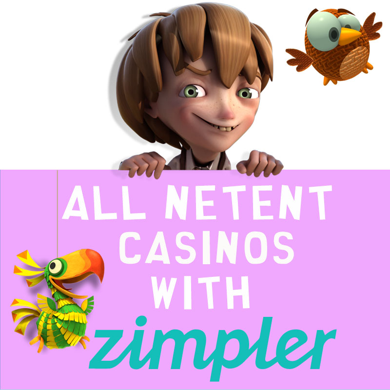 NetEnt Casinos with Zimpler