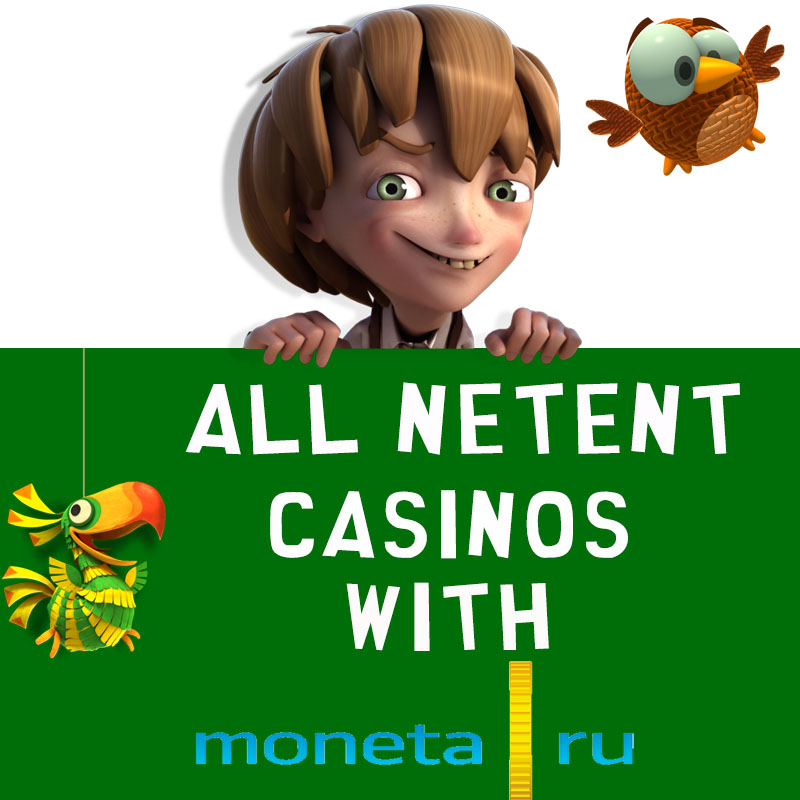 NetEnt Casinos with Moneta