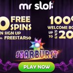 LIMITED OFFER! Get 50 Mr Slot No Deposit Free Spins on Starburst | Use our Exclusive promo codes