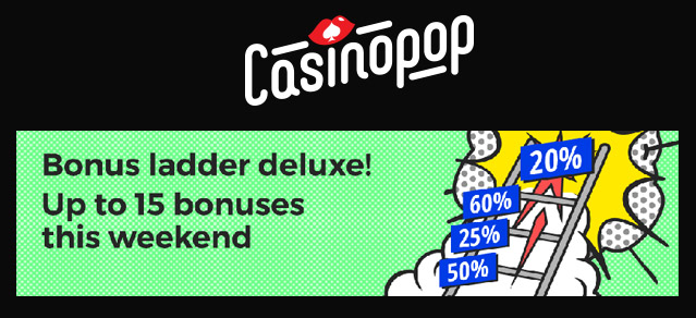 15 CasinoPop Bonuses