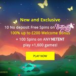 Exclusive Jetbull No Deposit Free Spins Promotion – Get 10 No Deposit Free Spins on Butterfly Staxx now!