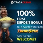 Trada Casino Free Spins Welcome Offer – Get 50 Twin Spin Free Spins