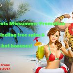 WildSlots Midsummer Promotion – Celebrate summer with some red hot free spins and bonuses!