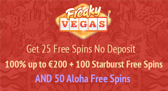 FreakyVegas August Bonus Promotion