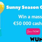 Wunderino Sunny Season Challenge – Take home the €50 000 cash prize!