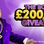 Get in on the BGO Casino Giveaway of £200 000 courtesy of The Boss