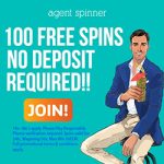 New Agent Spinner Casino Offer: Sign up for a whopping 100 No Deposit Bonus Spins!